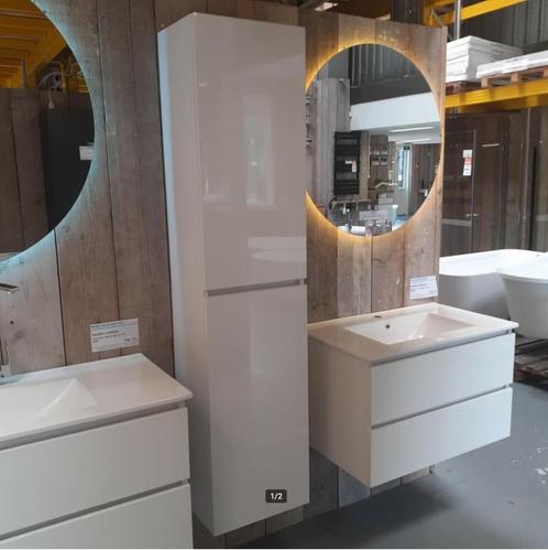 WEG=WEG Kolomkast, Glans wit, 170cm, Soft close, Kode 170, Huis en Inrichting, Woonaccessoires | Overige, Nieuw, Ophalen of Verzenden