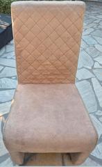 4 Beige Eetkamerstoelen - Dark, Huis en Inrichting, Stoelen, Ophalen of Verzenden, Overige kleuren, Vier