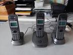 Draadloze huis telefoon met intercom functie., Ophalen of Verzenden, Zo goed als nieuw, 3 handsets, Stralingsarm