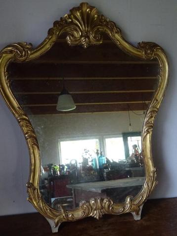 bijzondere grote Franse antieke spiegel beschikbaar voor biedingen