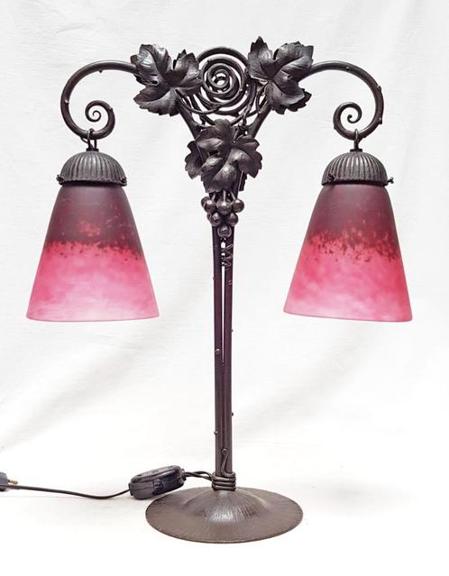Art Deco Lamp - Schneider., Antiek en Kunst, Antiek | Lampen, Ophalen of Verzenden