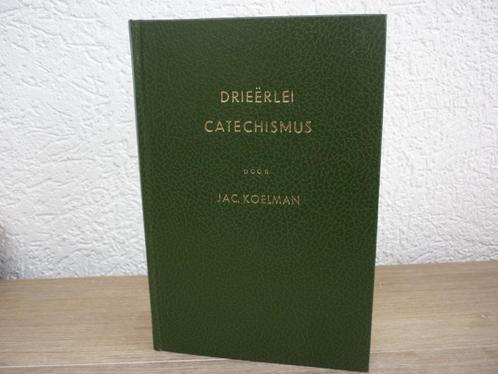 Jac. Koelman - Drieerlei Catechismus, Boeken, Godsdienst en Theologie, Gelezen, Christendom | Protestants, Ophalen of Verzenden