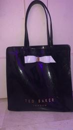 Zwarte Ted baker tas, Handtas, Gebruikt, Ophalen of Verzenden, Zwart