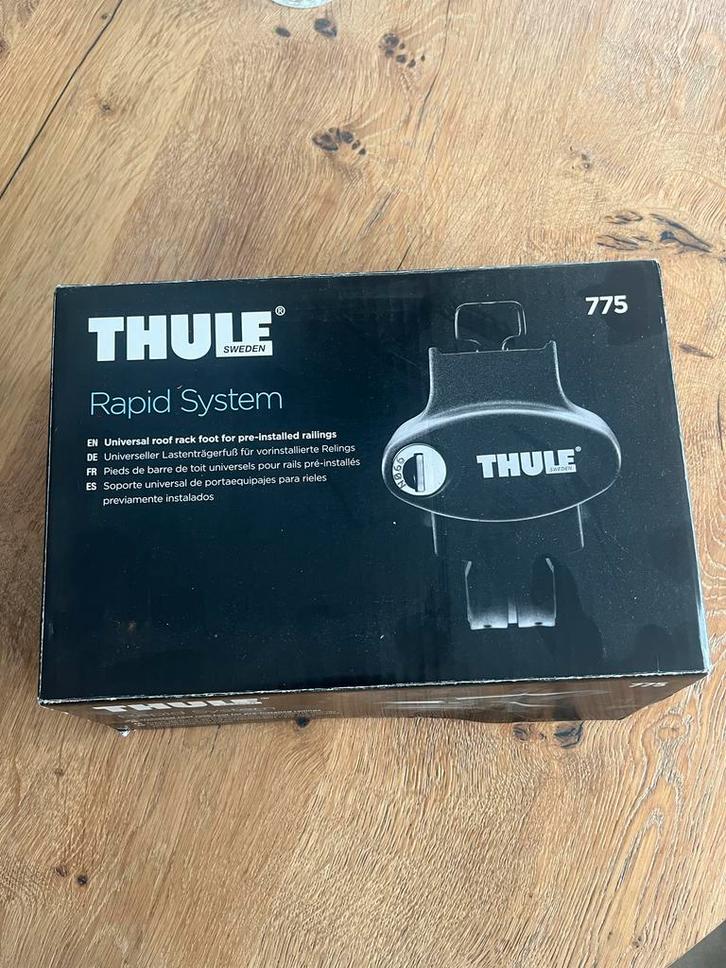 Thule Rapid System 775 Dakdragerset, Auto diversen, Dakdragers, Zo goed als nieuw, Ophalen of Verzenden