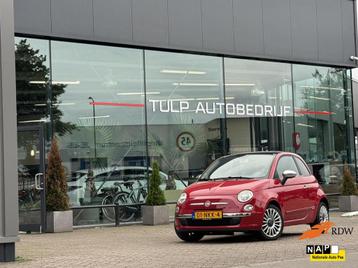 Fiat 500 1.2 Lounge Automaat 2010 Panodak Half Leder Clima beschikbaar voor biedingen