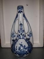 ANTIEKE BLAUWE DELFTS ART DECO VAAS I.Z.G.ST hoog 28 cm, Antiek en Kunst, Ophalen of Verzenden