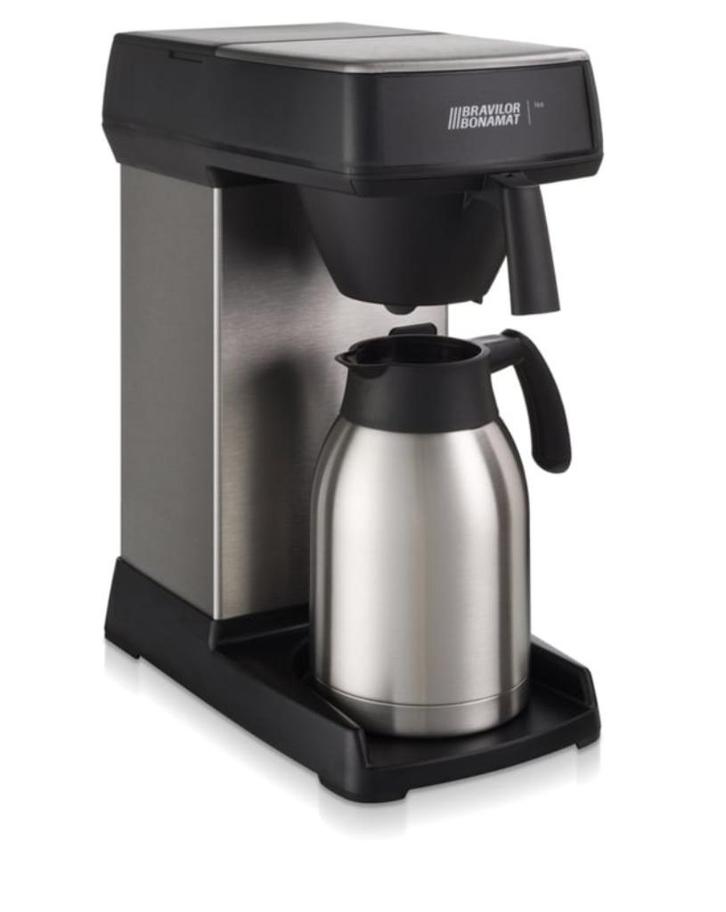 Bravilor Novo 021 Iso koffiezetapparaat - gereviseerd, Witgoed en Apparatuur, Koffiezetapparaten, Refurbished, Gemalen koffie