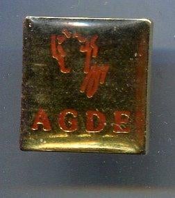 AGDE koper PIN ( BLAD8_876 ), Verzenden, Nieuw, Merk, Speldje of Pin