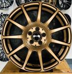 Nieuwe 17 inch 5x100 velgen Volkswagen Polo Audi A1 BRONS, Ophalen, 215 mm, Velg(en), Nieuw