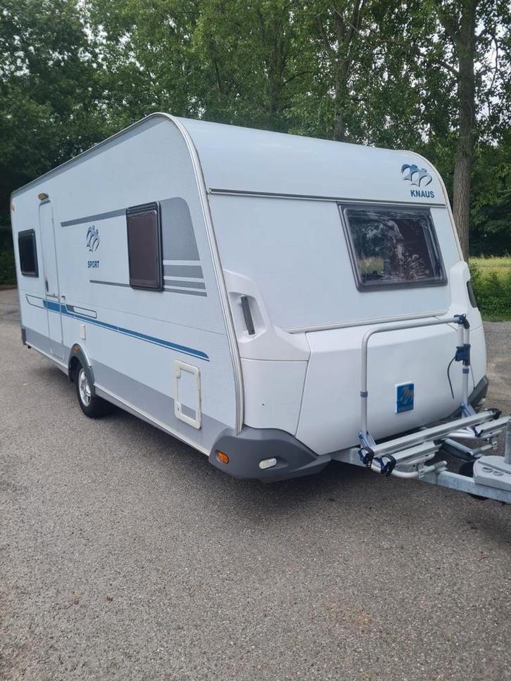 Knaus 500 fu  fransbed rondzit voortent toilet bovag 2024!!!, Caravans en Kamperen, Caravans, Particulier, tot en met 4, 1000 - 1250 kg