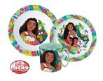 Vaiana Kinderservies met Mok - Magnetron, Kinderen en Baby's, Ophalen of Verzenden, Nieuw