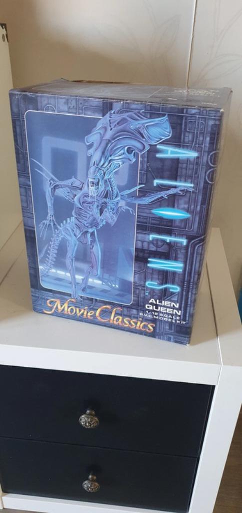 Alien queen halcyon bouwpakket uit de 90's, Verzamelen, Film en Tv, Zo goed als nieuw, Film, Beeldje, Replica of Model, Ophalen of Verzenden