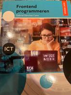 Frontend Programmeren - Gabriel Sánchez Cano, Ophalen of Verzenden, Zo goed als nieuw, Programmeertaal of Theorie