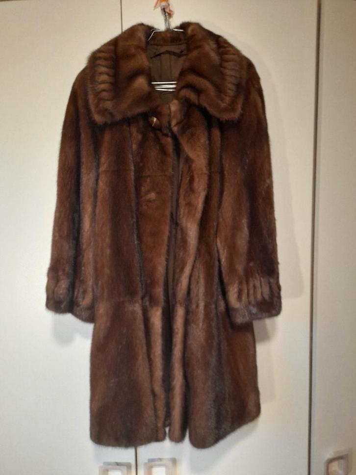 nertsmantel, Kleding | Dames, Jassen | Winter, Nieuw, Maat 42/44 (L), Bruin, Verzenden