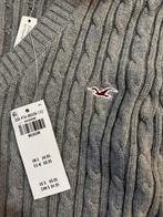 Hollister kabeltrui met capuchon en bontkraag, Kleding | Dames, Truien en Vesten, Ophalen of Verzenden, Zo goed als nieuw, Maat 38/40 (M)