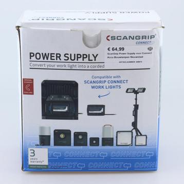 ScanGrip Power Supply voor Connect Accu-Bouwlampen Nieuwstaa beschikbaar voor biedingen