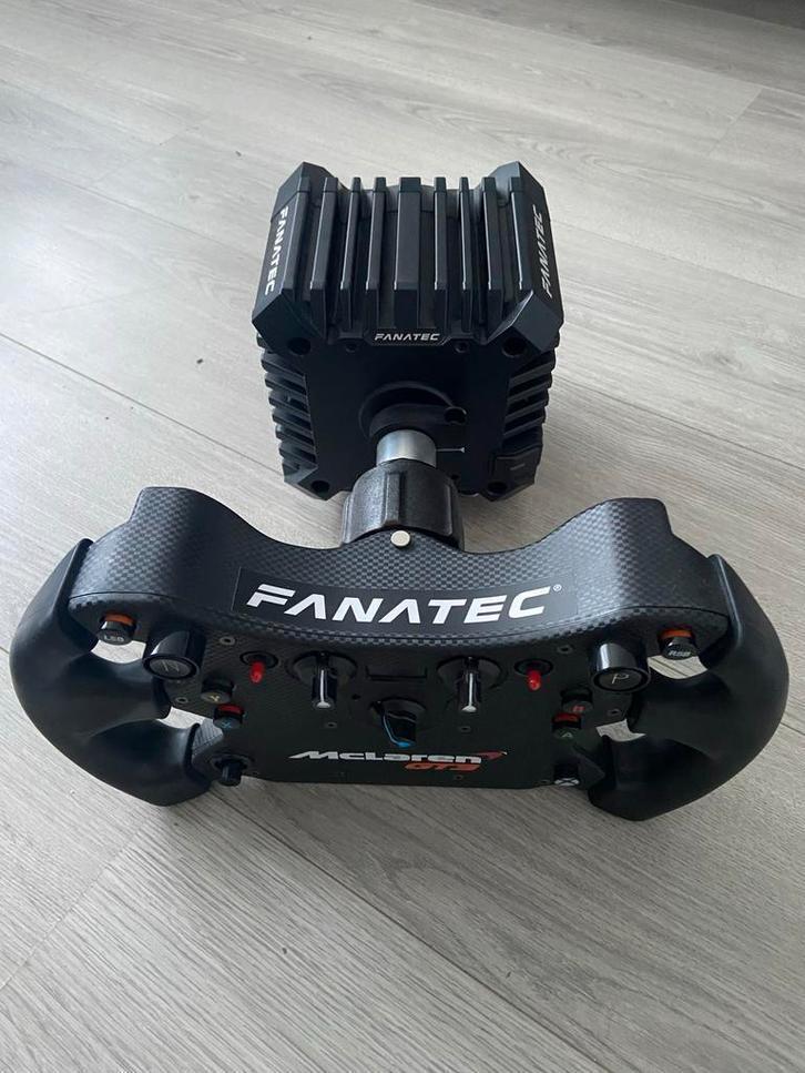Fanatec DD met Boostkit & McLaren Stuur - Zo goed als nieuw!, Spelcomputers en Games, Games | Overige, Zo goed als nieuw, Racen en Vliegen