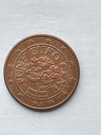 Oostenrijk munten 5 van 5 cent 2011 , 2007 , 2003 en 2002., Postzegels en Munten, Munten | Europa | Euromunten, Ophalen of Verzenden