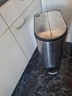 SimpleHuman Prullenbak - Stijlvol en Hygiënisch, Gebruikt, Met pedaal, 50 tot 75 cm, Ophalen of Verzenden