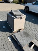 7m2 - 19 MBI GeoCeramica Hubart Beige tegels 60x60x4, Tuin en Terras, Tegels en Klinkers, Ophalen, Zo goed als nieuw, Keramiek