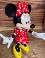 Minnie Mouse rubberen pop (20 cm), Ophalen of Verzenden, Mickey Mouse, Zo goed als nieuw, Beeldje of Figuurtje