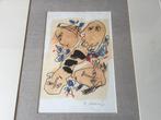 Kees Salentijn……zeefdruk….COMUNICACIÓN, Antiek en Kunst, Kunst | Litho's en Zeefdrukken, Ophalen