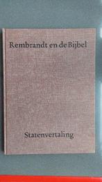 Rembrandt en de bijbel - statenvertaling, Boeken, Gelezen, Christendom | Katholiek, Diverse auteurs, Ophalen of Verzenden