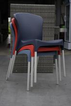 Partij nieuwe tuinstoelen terrasstoel aluminium & kunststof, Ophalen, Nieuw