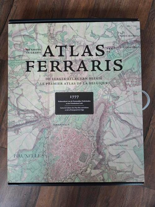 Atlas Ferraris - België 1777, Boeken, Atlassen en Landkaarten, Zo goed als nieuw, Overige atlassen, België of Luxemburg, Voor 1800