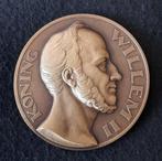 Bronzen penning Koning Willem II 1792-1849, Postzegels en Munten, Penningen en Medailles, Ophalen of Verzenden, Brons, Nederland