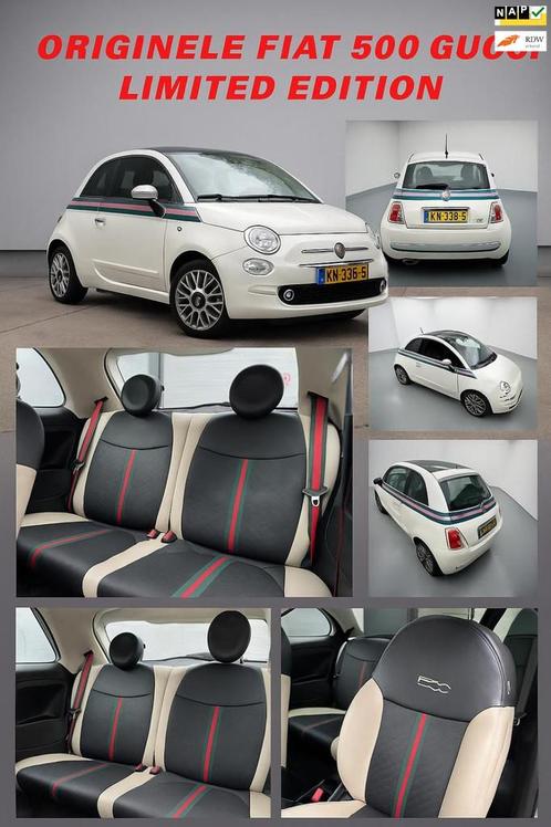 Fiat 500 1.2 NL GUCCI LIMITED !, Auto's, Fiat, Bedrijf, Te koop, ABS, Airbags, Airconditioning, Centrale vergrendeling, Climate control