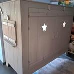 Bedstee /bed ,lichtgrijs ,lief life style,oerdegelijk,90x200, Ophalen, 85 tot 100 cm, Zo goed als nieuw, Lattenbodem