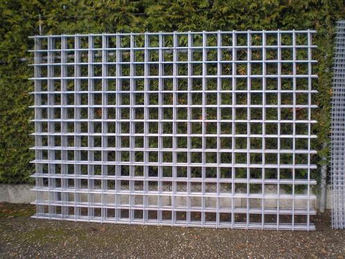 betonmat ijzer, tuingaas, betongaas 150x150x6 : Verzinkt, Tuin en Terras, Gaas en Draad, Zo goed als nieuw, Gaas, Minder dan 10 meter