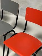 Retro eettafelstoelen nieuw schoolstoelen melamine prijs p/s, Overige kleuren, NL, Ophalen of Verzenden, Valk