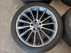 19 inch originele AMG velgen + zomerbanden Mercedes GLA, 19 inch, Gebruikt, Info@originalwheels.nl, Banden en Velgen