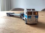 Kennworth truck plus dieplader van Matchbox uit 1981, Hobby en Vrije tijd, Modelauto's | 1:87, Ophalen of Verzenden, Gebruikt