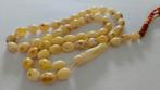 Baltische amber barnsteen tesbih ketting, Ophalen of Verzenden, Overige materialen, Ketting
