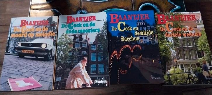 Baantjer De Cock - 4 Boeken, Boeken, Detectives, Zo goed als nieuw, Ophalen of Verzenden