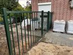Heras hekwerk met poortje, Ophalen, Zo goed als nieuw, IJzer, Met poort