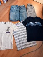 Groot pakket kleding 
3 tshirts maat S
En 3 korte broeken, Ophalen of Verzenden, Zo goed als nieuw, Maat 46 (S) of kleiner