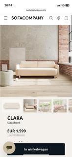 Slaapbank Clara Sofacompany - beige, Ophalen, Beige, Tweepersoons, Zo goed als nieuw