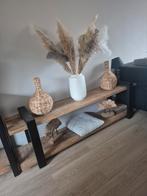 Tv meubel mangohout, Ophalen of Verzenden, Zo goed als nieuw