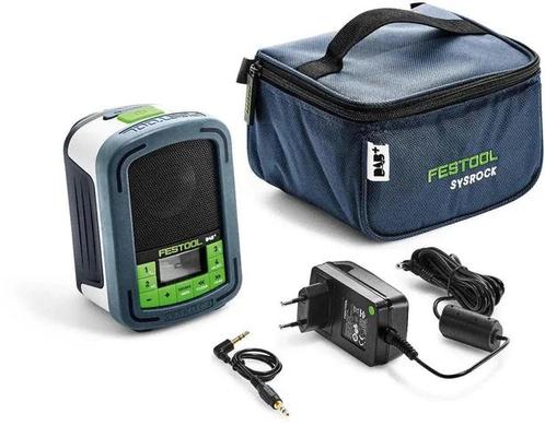 Festool BR 10 DAB+ Digitale radio SYSROCK 18V/230V, Audio, Tv en Foto, Radio's, Nieuw, Bouwradio, Ophalen