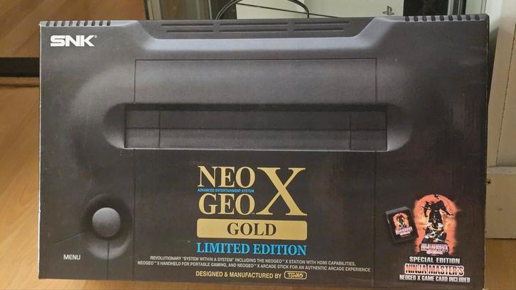 Neo Geo X Gold Limited Edition - Zeldzaam!, Spelcomputers en Games, Spelcomputers | Overige, Zo goed als nieuw, Ophalen of Verzenden