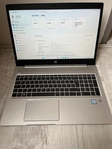 HP ProBook 450 G6 i5 8th 8 gb 256 gb beschikbaar voor biedingen
