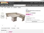 Sens-Line set Hornbach Toulouse. €250,00., Ophalen, Gebruikt, 6 zitplaatsen, Bank
