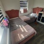 Boxspring met opbergruimte, 90 cm, Ophalen of Verzenden, Zo goed als nieuw, 200 cm