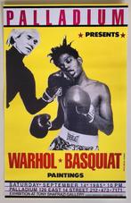 Andy Warhol X Basquiat - Originele tentoonstellingsaffiche, Antiek en Kunst, Kunst | Litho's en Zeefdrukken, Verzenden