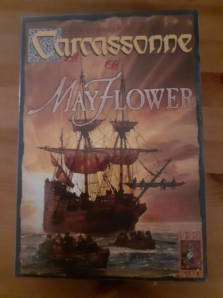 Carcassonne Mayflower - Nieuw in Seal! Collectors Item, Hobby en Vrije tijd, Gezelschapsspellen | Bordspellen, Nieuw, Drie of vier spelers