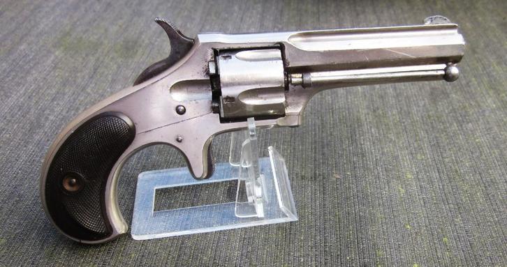 antieke revolver Remington Smooth 30rf VRIJGESTELD, Antiek en Kunst, Antiek | Overige Antiek, Ophalen of Verzenden